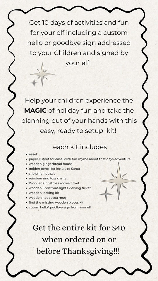 Elf Message Board Kit