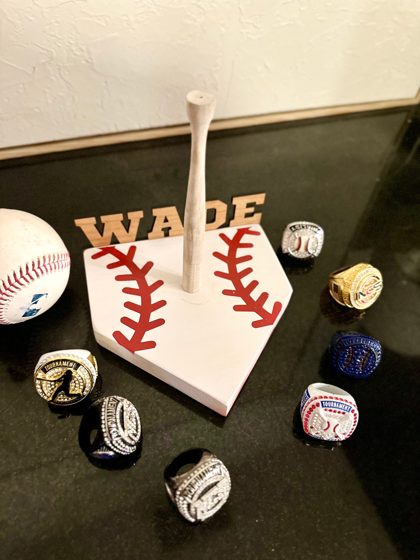 Baseball Ring Holder - D&L Designs