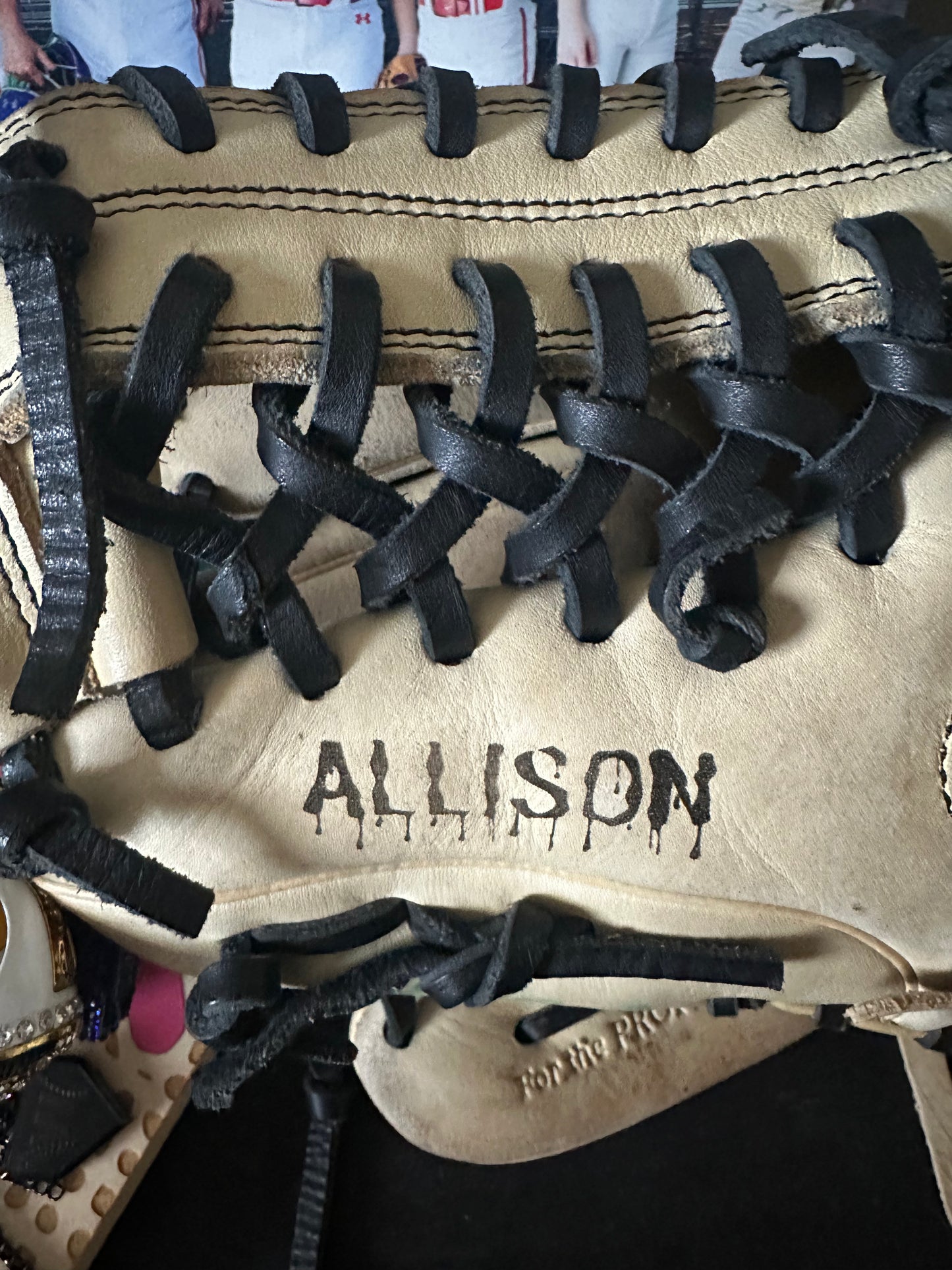 Custom Glove Engraving
